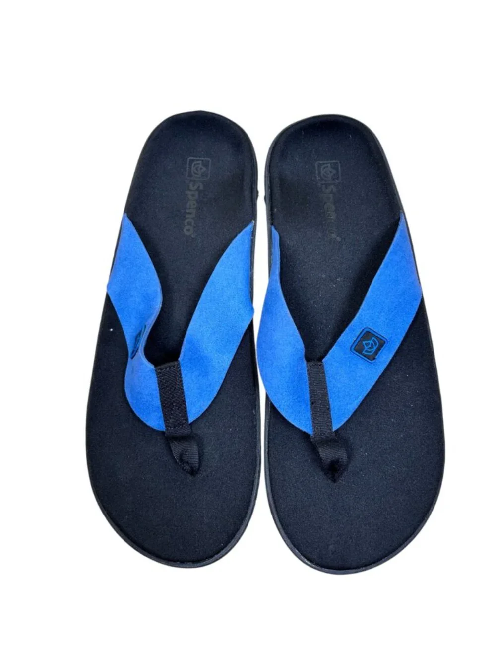 Spenco 10 Men Thong Sandal Coastal Beach Casual Comfort